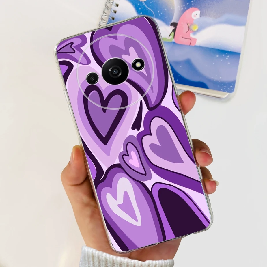 Stylish Painted Soft Silicone Phone Protective Case
