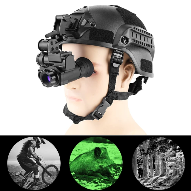 Nvg10 Visión Nocturna Monocular Militar Wifi Casco Táctico