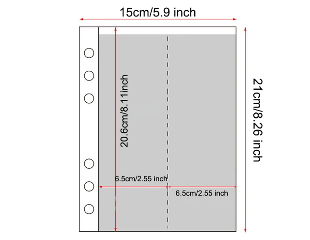 Sticker pockets10pcs