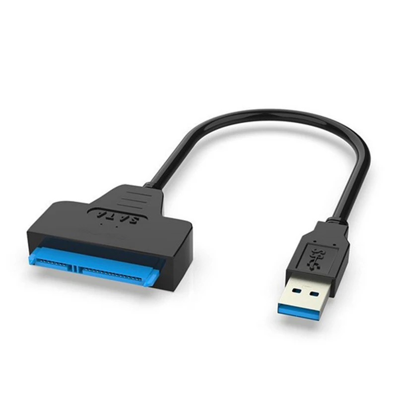 USB Sata 케이블 Sata 3-USB 3.0 어댑터, 컴퓨터 케이블 커넥터, Sata 어댑터 케이블 지지대, 2.5 인치 SSD HDD 하드 드라이브