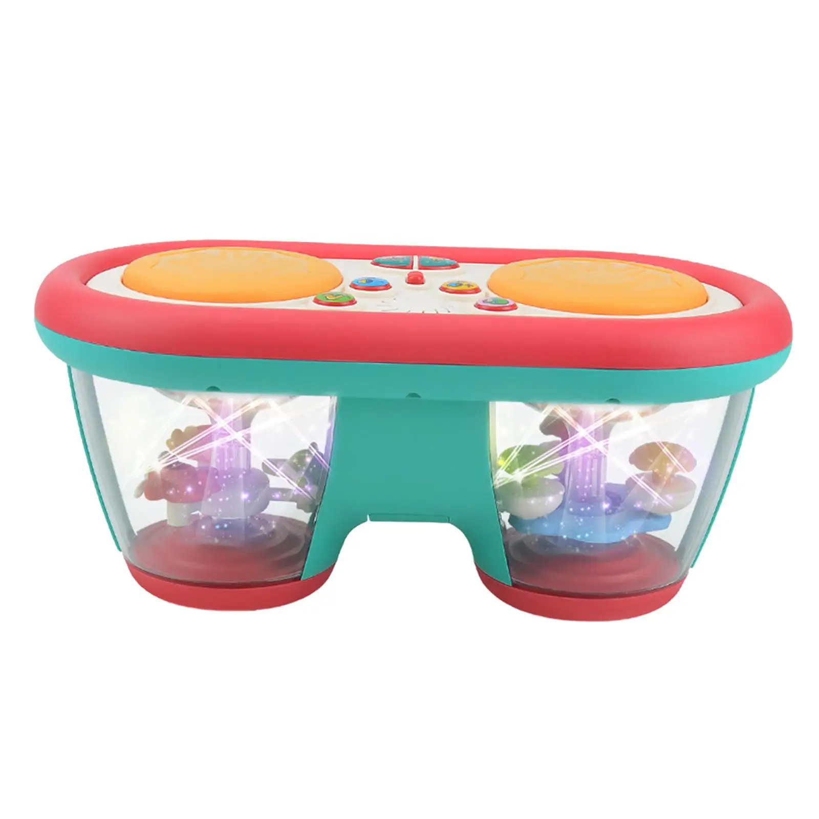 

Baby Musical Drum Toy with Calming Music Educational Sensory Activity Toys for Baby Kids Boys Girls Toddlers Birthday Gifts