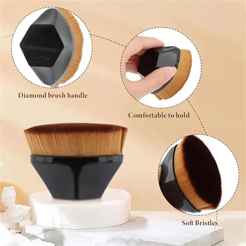 Soft Portable Foundation Brush for Women