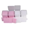 200PCS/Box Disposable Remover Cotton Pad Wipes Nail Polish Eyelashes Glue Cleaner Lint-Free Paper Pad Cleaning Manicure Supplies 5