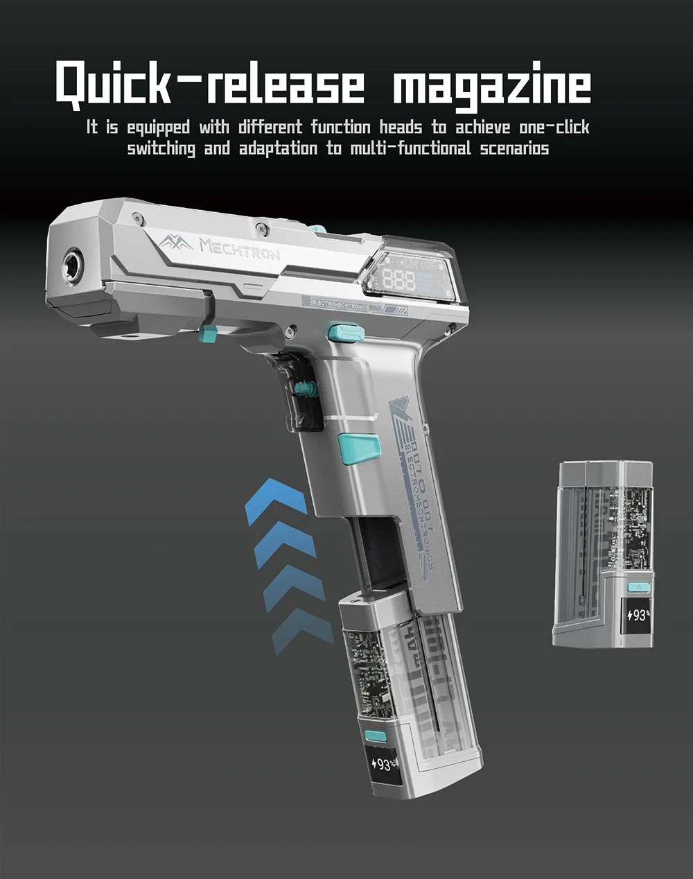 Mechtron TL-G007S Cyberpunk Hammer Drill