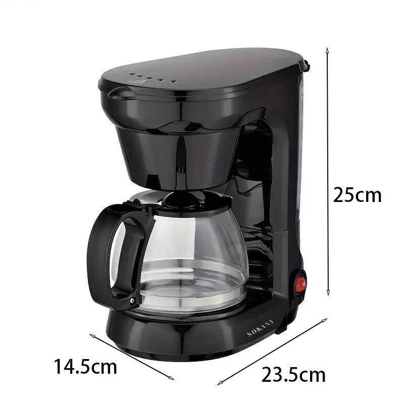 Coffee Machine Automatic Drip Coffee Machine American Milk Tea Machine Coffee Pot 5