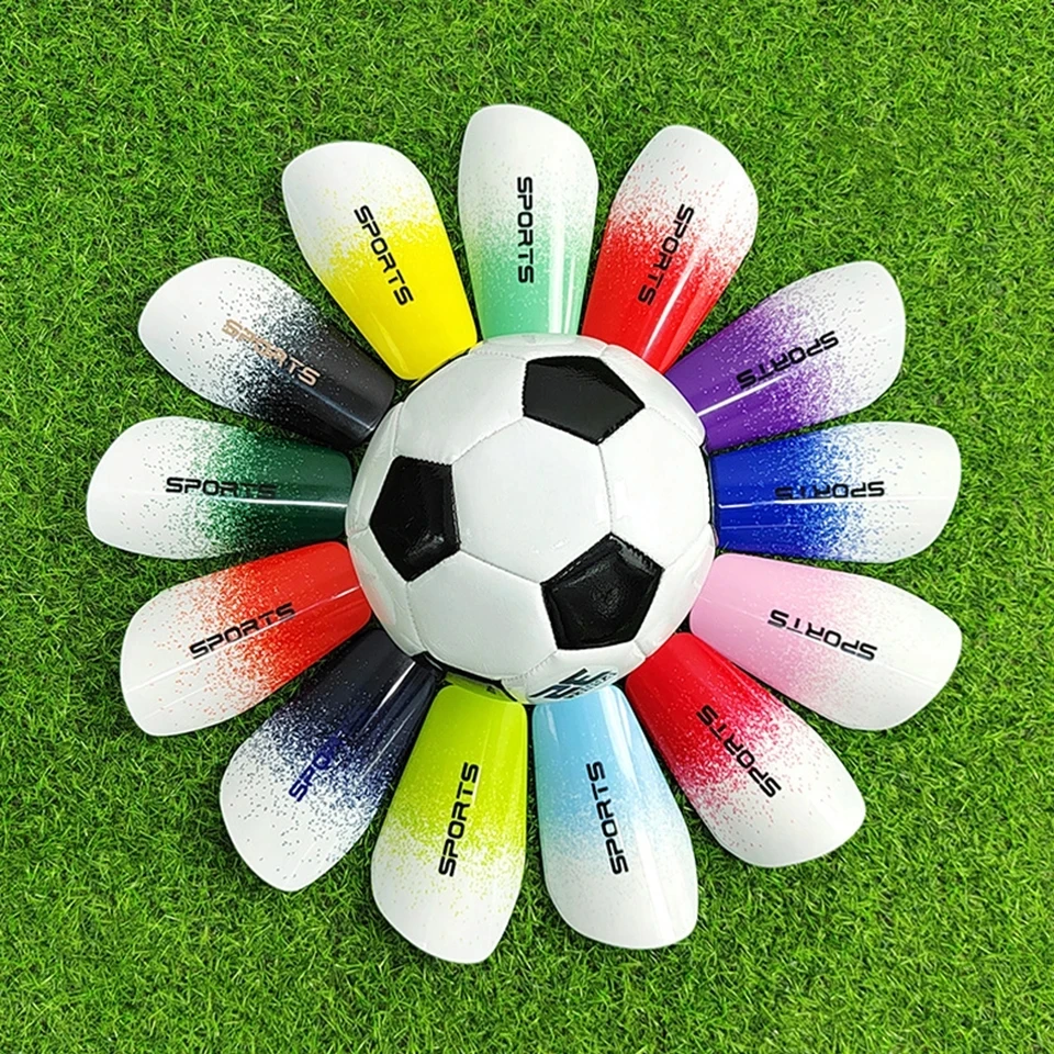 Soccer Shin Guards Insert Board Boy Training Legging Protective Football Protectors Pads Adult Kids Shinguards 1 Pair