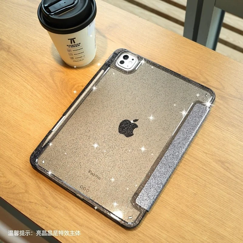 Glittering Sparkly Multi-Angle Stand Smart Cover