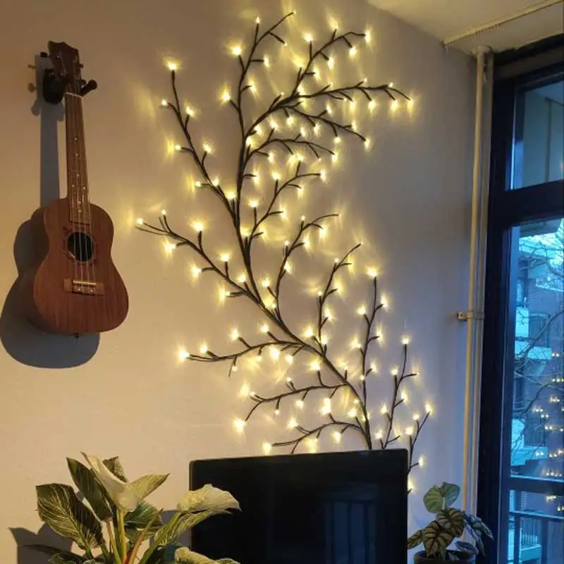 144 LEDs Lighted Vine Tree for Home Branch Lights Indoor Willow Tree