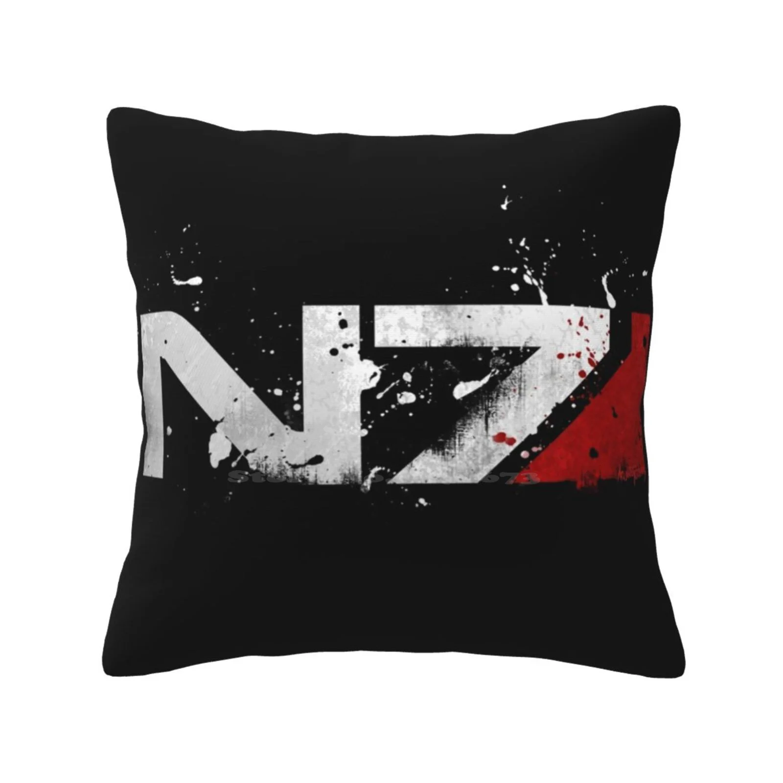 Effetto Di Massa Distressed N7 Fashion Sofa Throw Pillow Cover Federa Mass Effect Renegade Me2 Me3 Mass Effect 2 Mass Effect 3