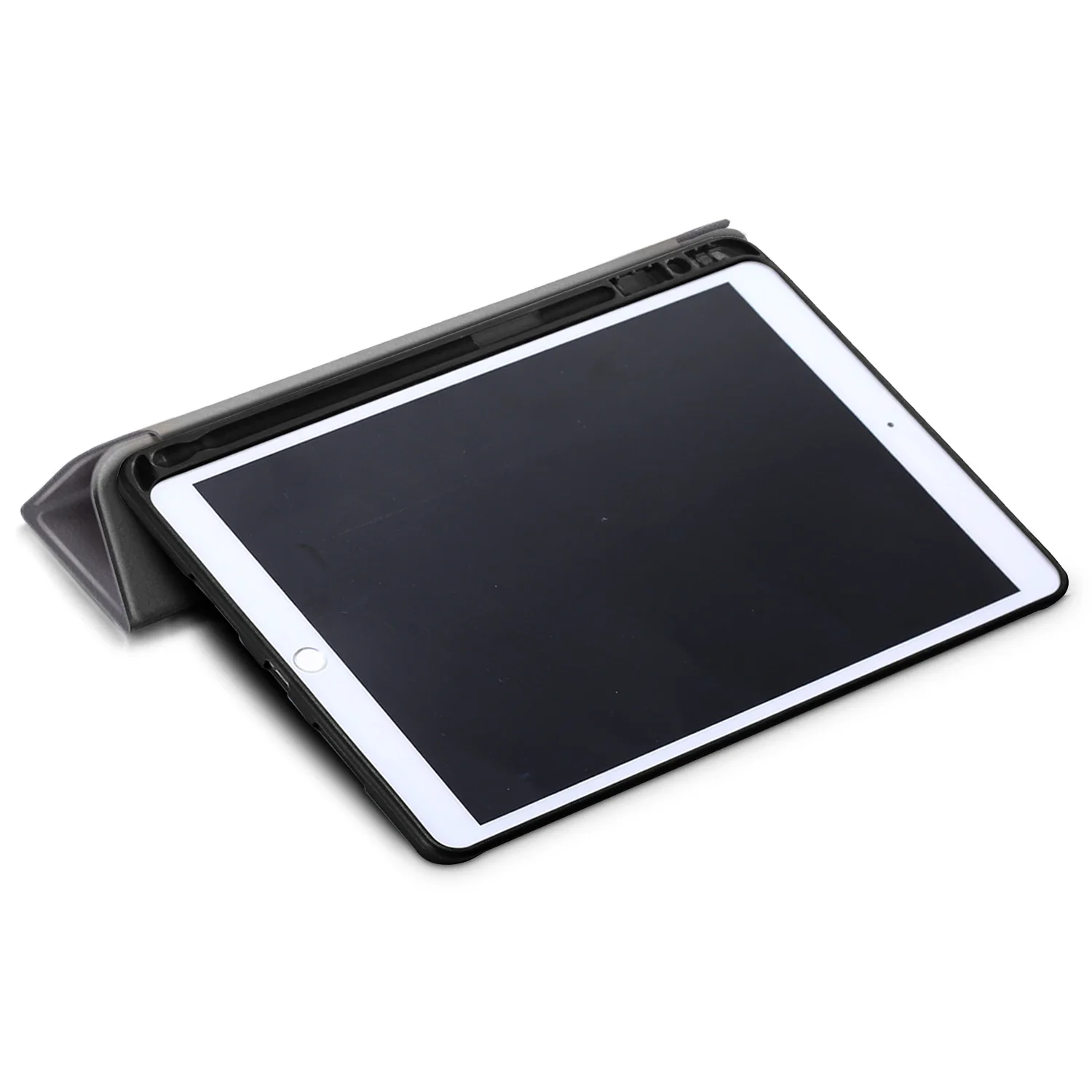 Capa de Silicone com Suporte Dobrável Magnético para Ipad Porta-lápis Tampa Traseira para Ipad Air Pro 105 Em2023 2023 - Imagem 6
