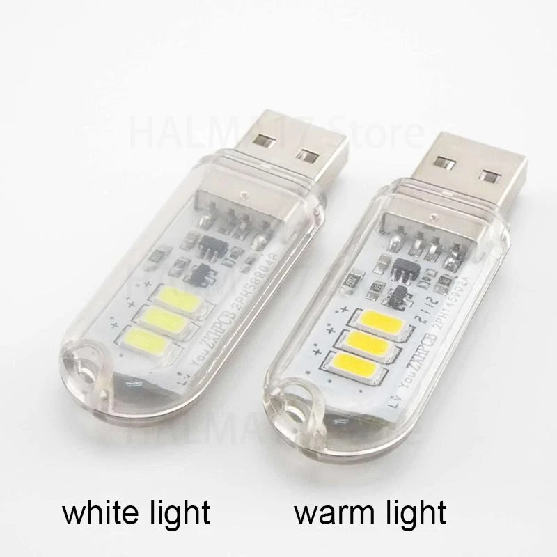 Usb Led Light Night Lights book reading lighting Touch switch adjustable Baby Lamp Kid Bedroom for home PC notebook powerbank J