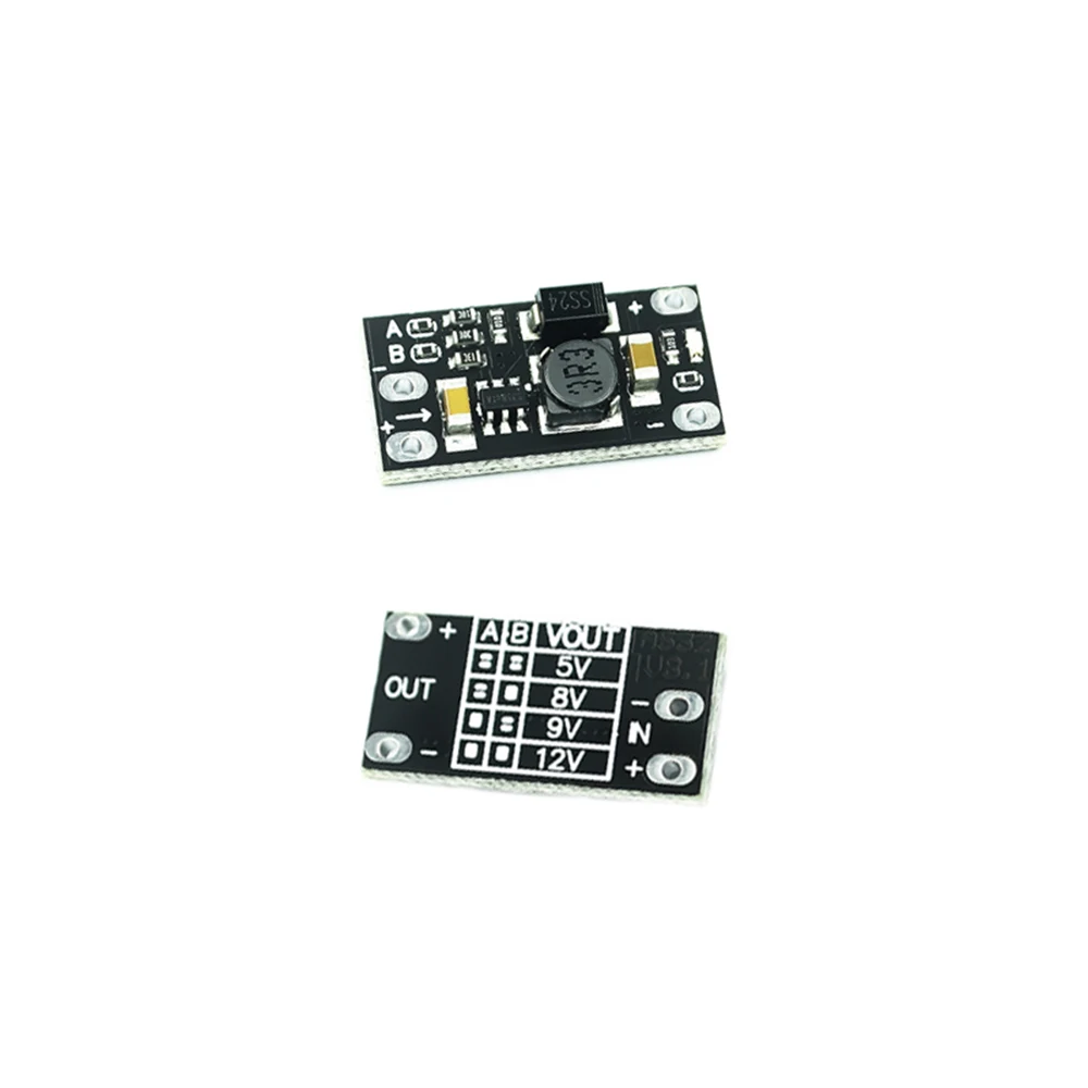 Multi-Function Mini Boost Module Step Up Board 3.7V TO 5V/8V/9V/12V 1.5A LED Indicator Diy Electronic Voltage Module power supply module