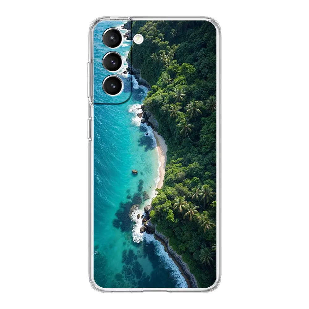 Sunset Beach Palm Tree Phone Case