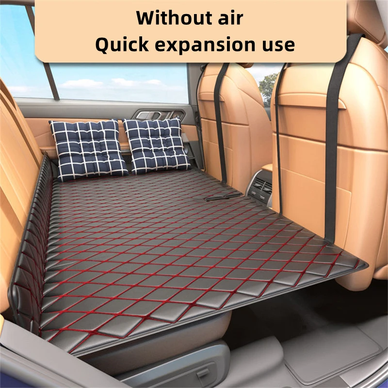 50.4 x 31.5 inch Non-Inflatable Car Mattress,Double-Sided Folding Car Bed Mattress SUV,Portable SUV Mattress Camping Outdoor