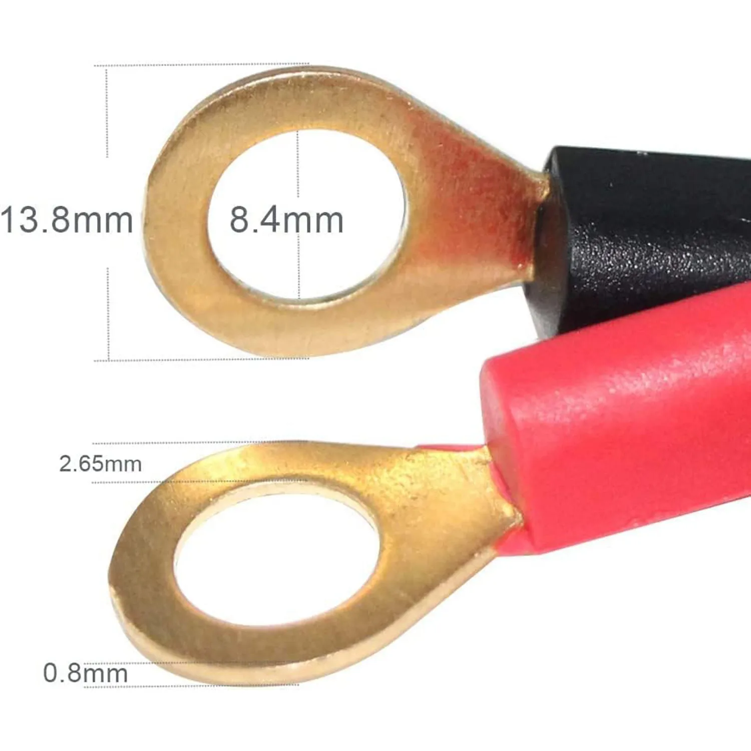 Male Cigarette Lighter to O Ring Terminal Harness Extension Cable-12V-24V Power Supply Cord Adapter Fuse 15A 16AWG Cable Wire