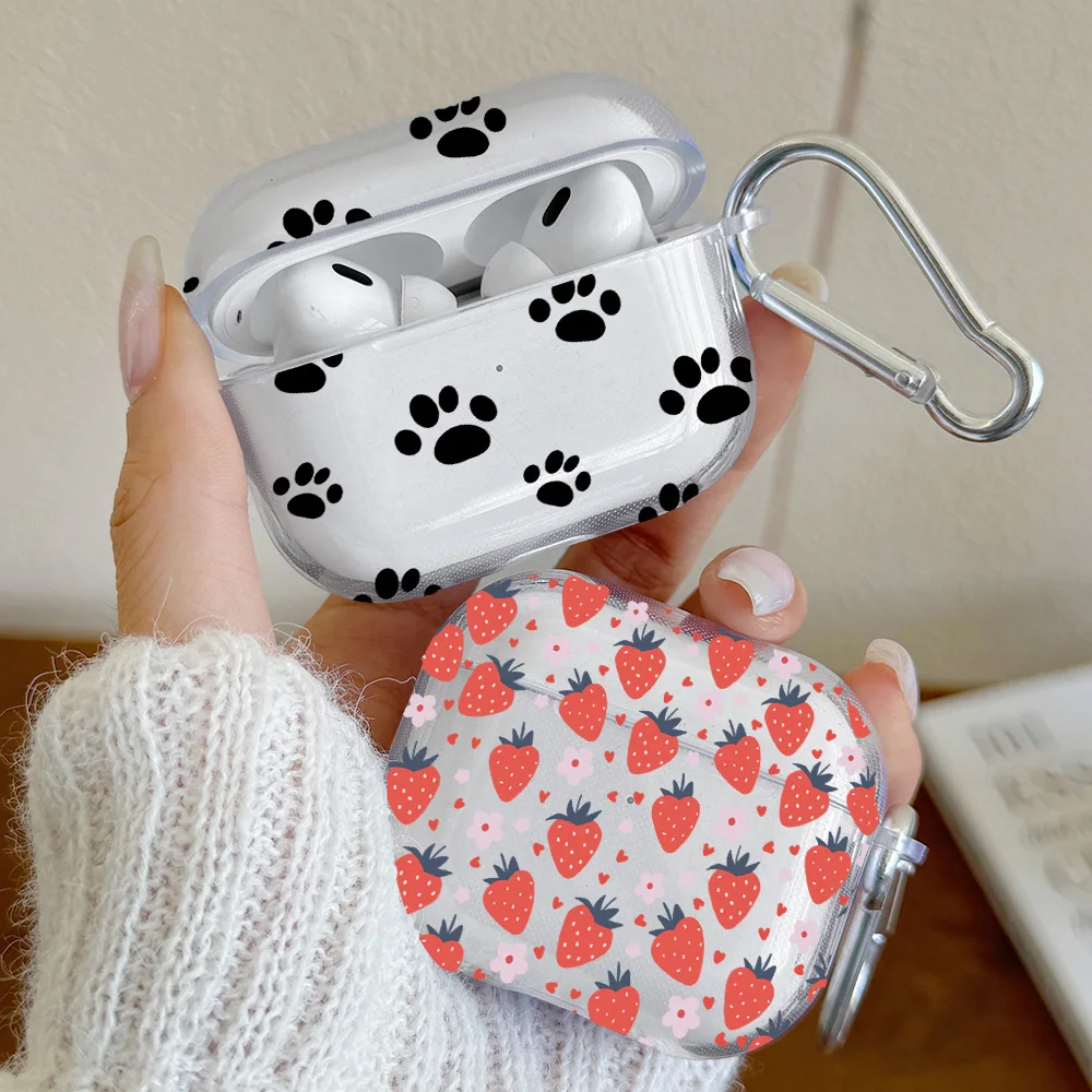 Strawberry Protective Cover for Airpods Earphone Case