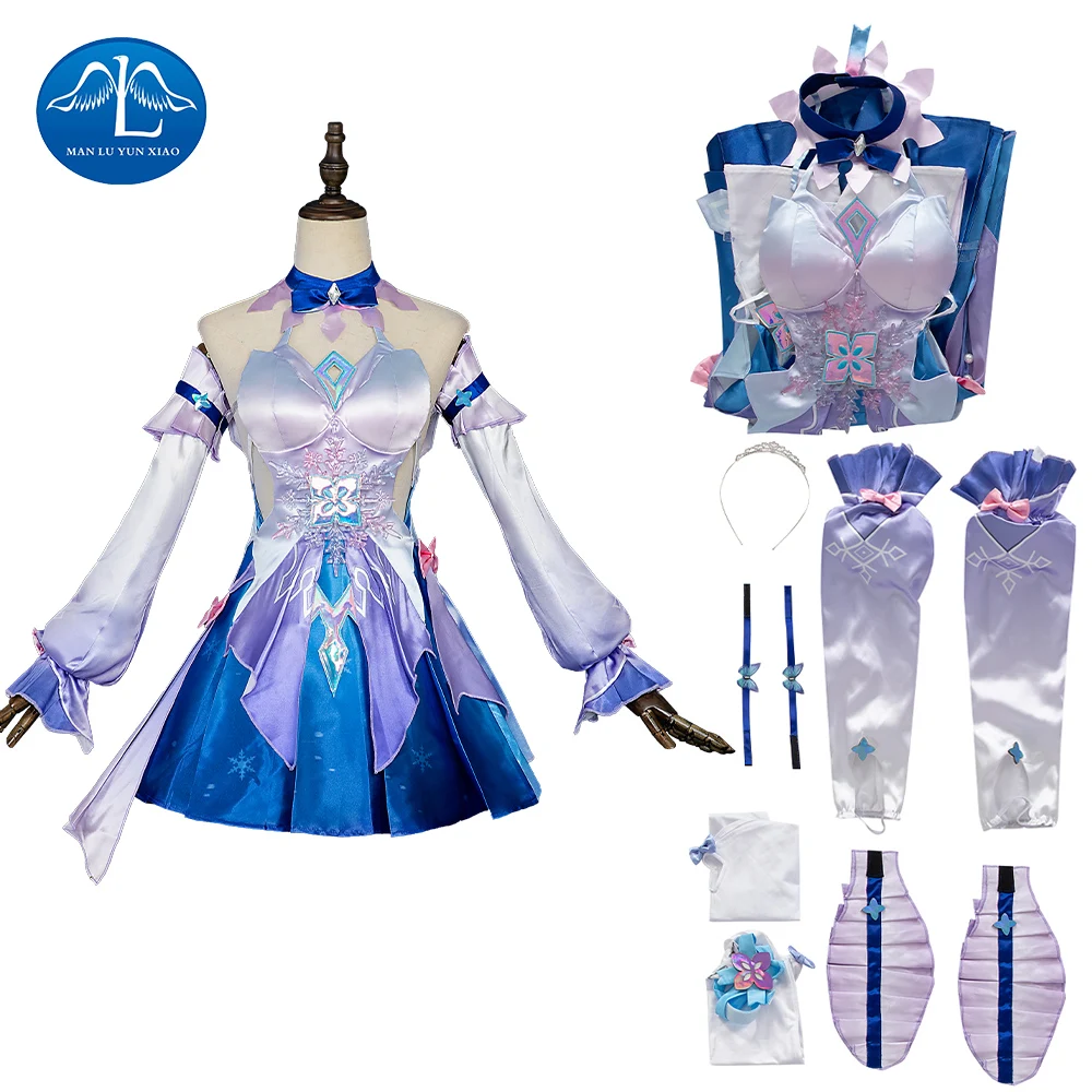 

Game Honkai Star Rail March7th Cosplay Costumes Uniform Outfit Halloween Party Women March 7th New Skin Cosplay Costume