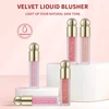 Liquid Blush Soft Matte Liquid Cream Blush Makeup Lightweight Beauty Blush Makeup for Long-Lasting Natural Velvet Liquid Blusher 1