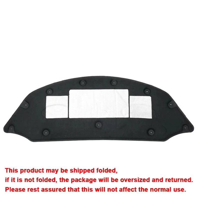 MEXWLOP Tapis D'isolation Thermique Et Phonique For Moteur De Capot Avant, Tapis En Coton Isolant, For Mercedes, For Benz, Classe B W246 B180 B200 2012-2018 Bouclier Thermique Pour Moteur De Voiture