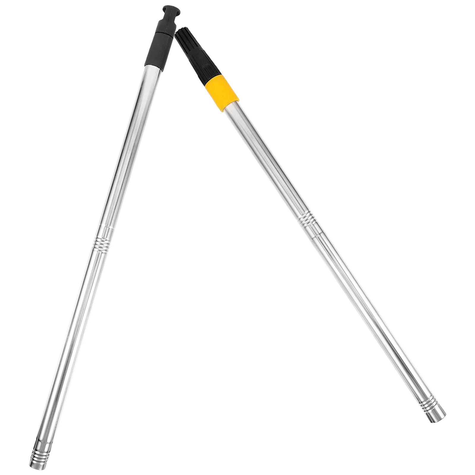 

Roller Brush Poles Extension Stainless Steel Rollers Metal Paint Cleaning Tools
