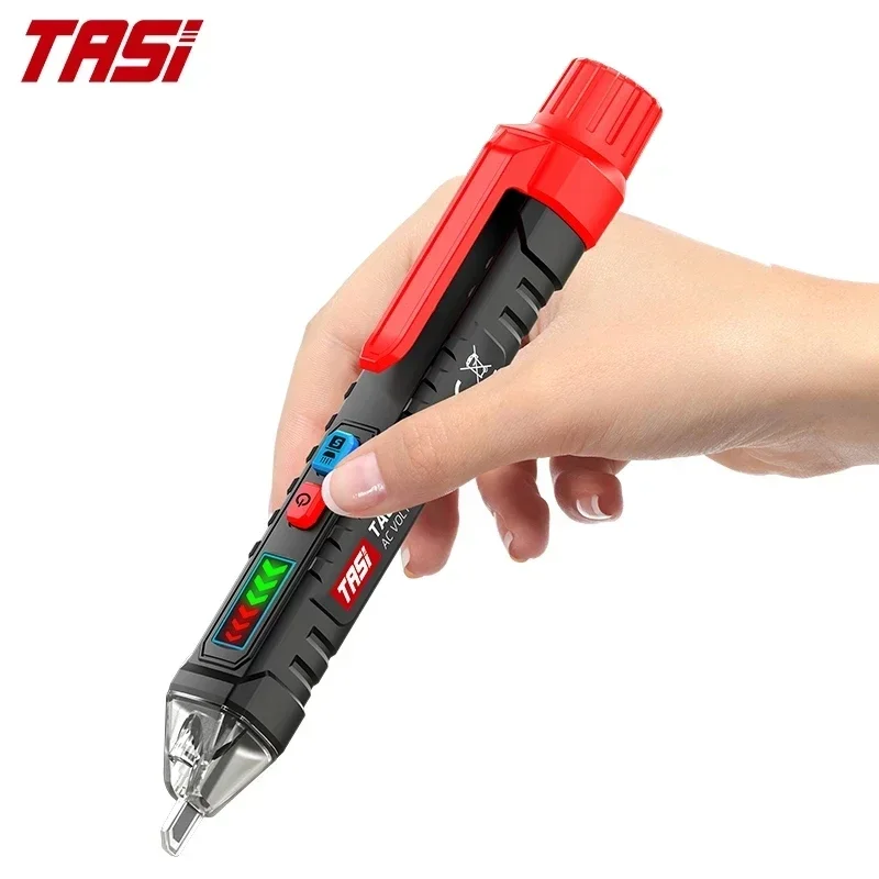 TASI Intelligente Non-contact Pen Alarm Ac Voltage Detector Meter Tester Pen Sensor Tester Testen Potlood TA11B