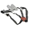 Leather Webbing Optics Binocular Harness Strap X-shaped Adjustable Belt Monocular Harness Strap Powerful Binoculars Telescope 3