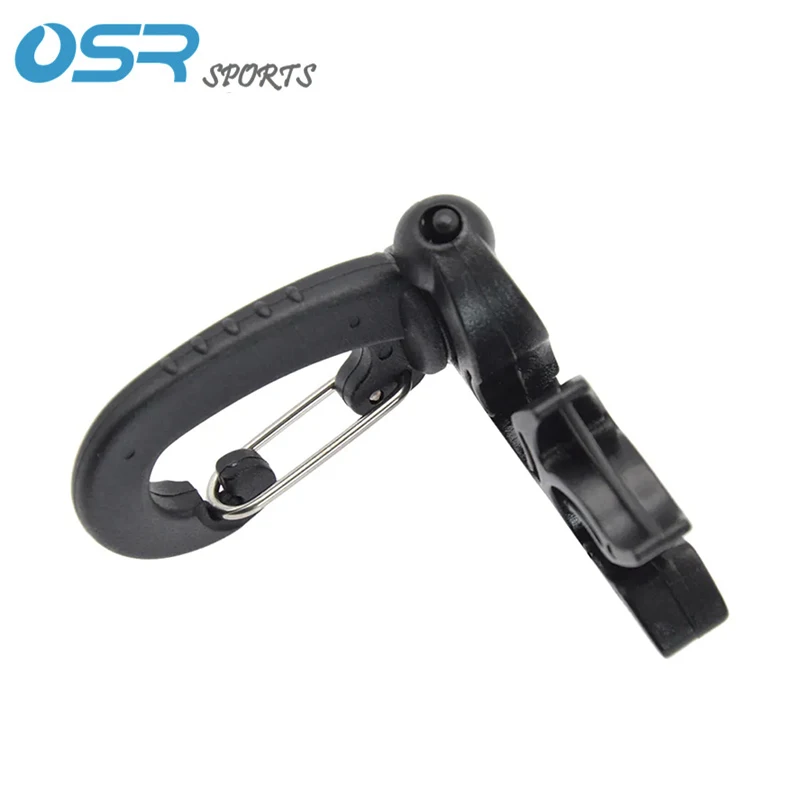 Scuba Diving Regulator Double BCD Hose Holder With Clip Buckle 10x10mm/10x6mm Hook Snorkeling Tools Accessories 3