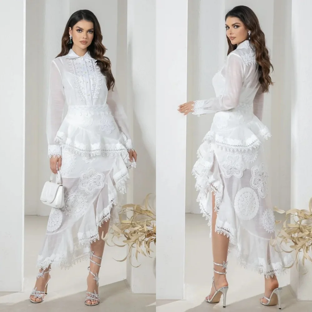 Jersey Pleat Formal Evening Straight High Collar Bespoke Occasion Gown Midi Dresses