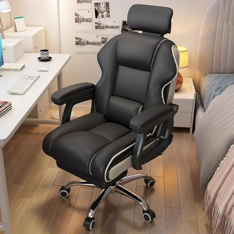 

Ergonomic Nordic Office Chair Floor Relax Library Wheels Armchairs Free Shipping Wheels Cadeira Presidente Office Furnitures