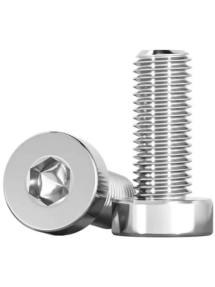 DIN7984 304 Stainless Steel Hexagon Socket Head Cap Screws With Low Head