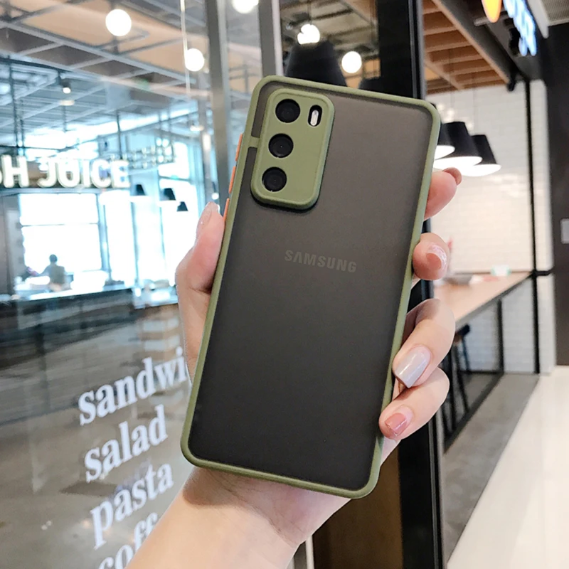 Shockproof Armor Matte Phone Case - Durable Protective Cover