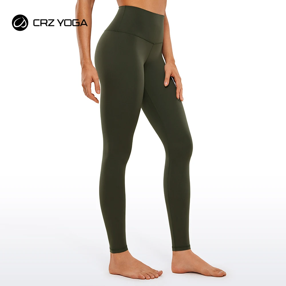 CRZ YOGA Butterluxe Extra Long Leggings for Tall Women 31 Inches - High  Waisted Athletic Workout Leggings Soft Yoga Pants