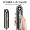 Portable Mini Leafless Hair Dryer Travel Blower 3 Gears Cool and Tot Wind Temperature Control Dry Quickly with Collecting Nozzle 4