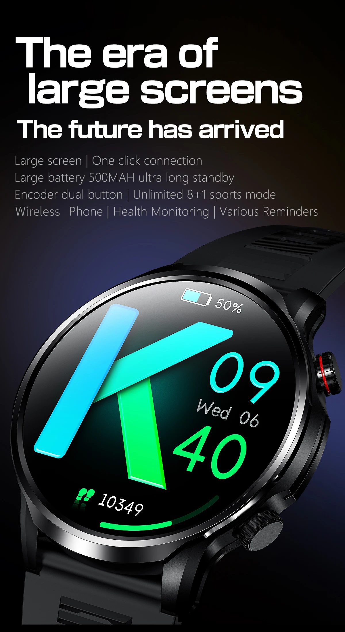 LIGE Smart watch 2025 Dual Bluetooth Call Watch Sport Fitness Bracelet Blood Oxygen IP68 Waterproof Smart Watch For Android IOS