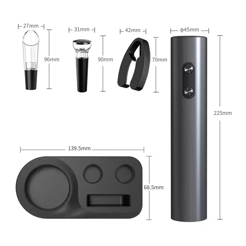 Electric Wine Bottle Opener Automatic Red Corkscrew