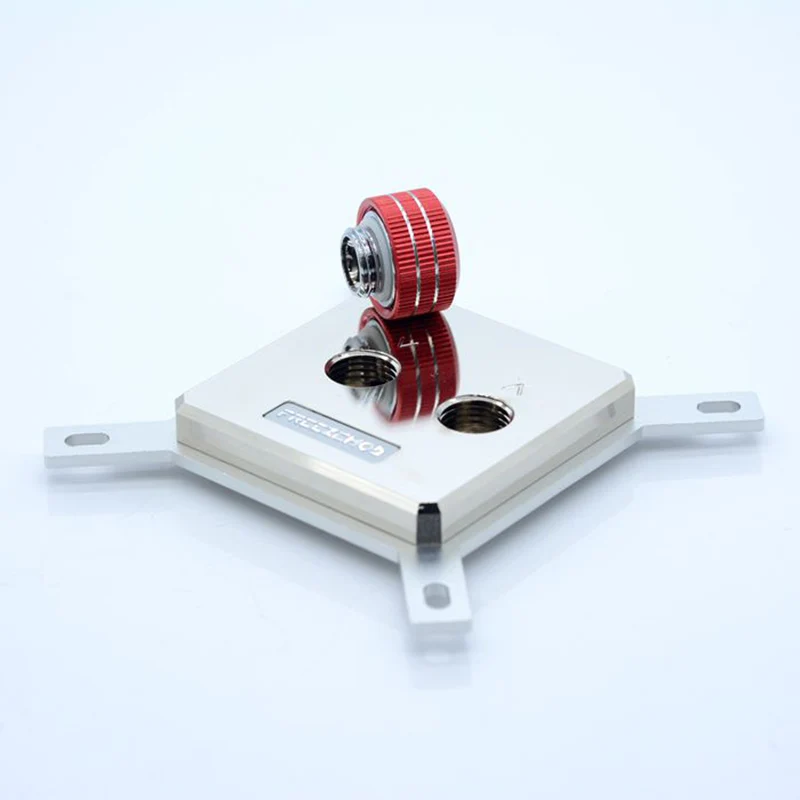 Zemod Wireless Wireless para Intel Water Block Computador Bloco de Refrigeração a Água de Metal Completo 60*60 Capa 0.5 Microcanal. Ventiladores e resfriadores - Imagem 3