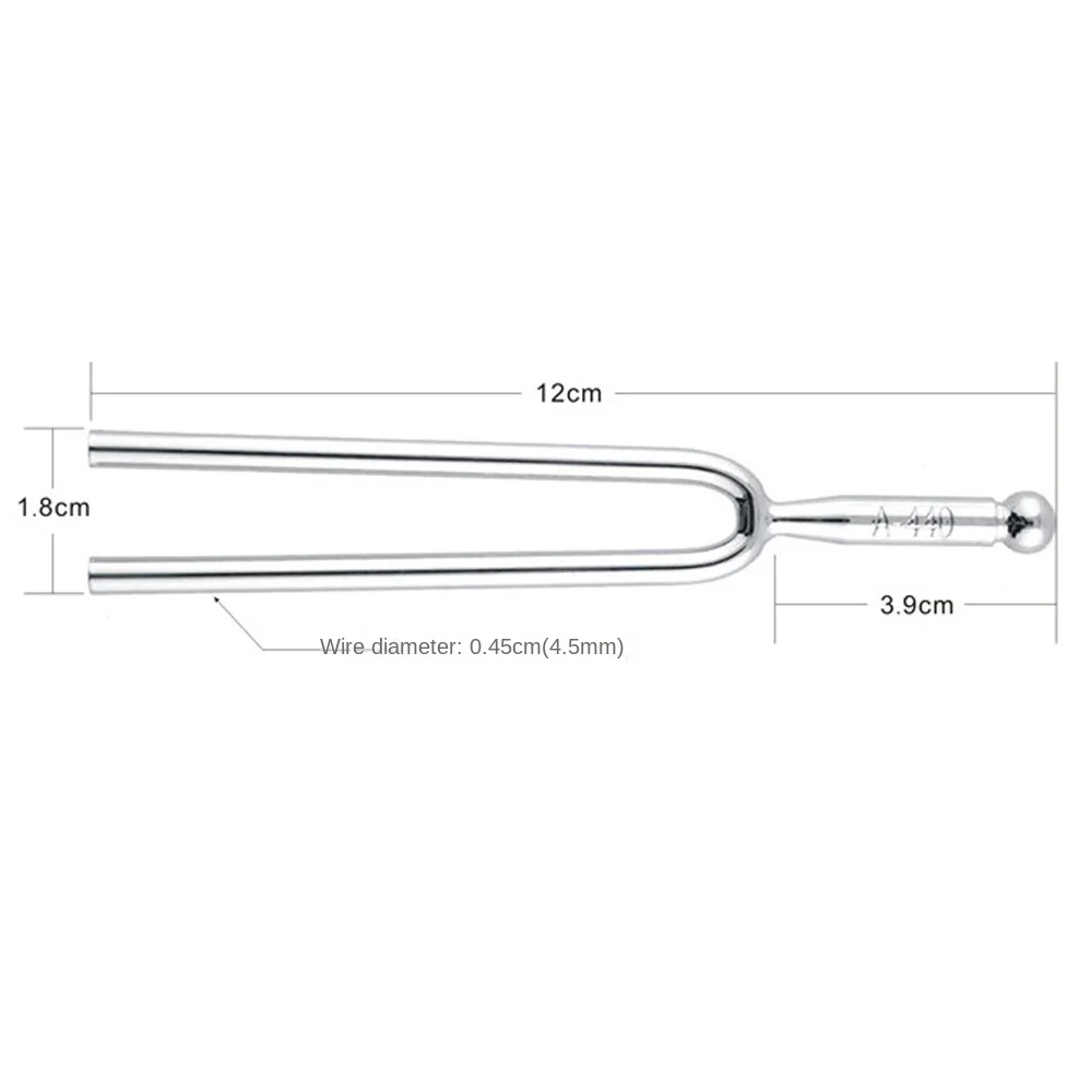 Diapason in Acciaio Inossidabile da 440 Hz per Accordatura Chitarra e Violino, Argento, Standard, Ausilio Didattico Musicale - Image 6
