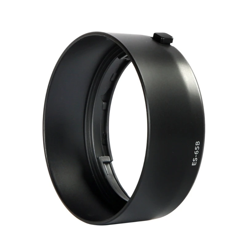ES65B Lens Hood Sunshade replace ES-65B for Canon RF 50mm F1.8 STM , RF 50 mm f/1.8 STM EOS R6 R5 R RP camera lens hood