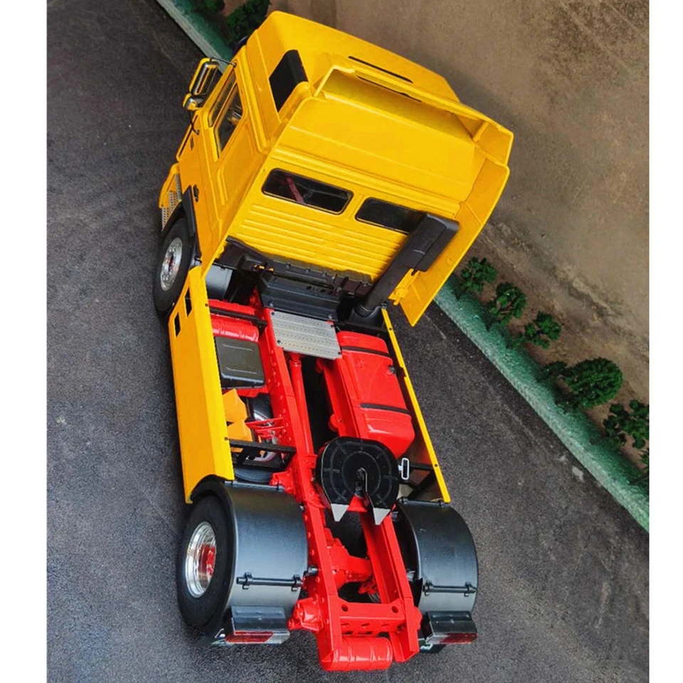 F2000 1/14 RC Tractor Model 4x2 Full Metal Trailer Model