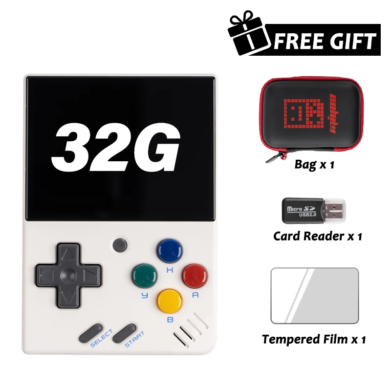 2.8 inç MIYOO MINI V2 taşınabilir Retro elde kullanılır oyun