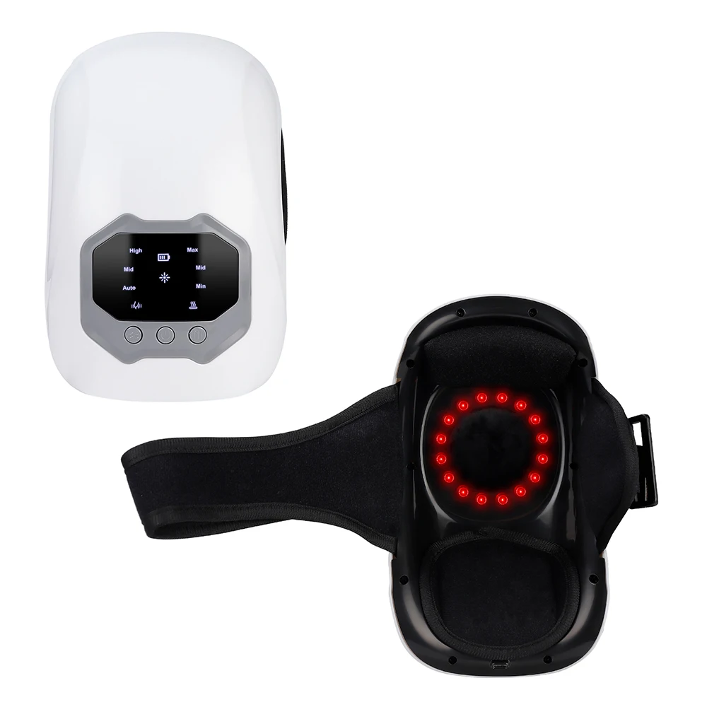 Smart Knee Massager 3 Levels Heating Massage Relieve Knee Shoulder Elbow Stiff Relax Hot Compress Vibration masajeador
