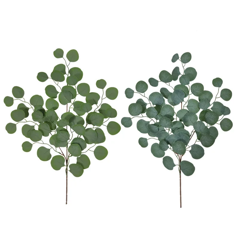 Artificial Eucalyptus Leaves Home Living Room Garden Office Table Hotel Bridal Wedding Diy Flower Arrangement Accessories Decor
