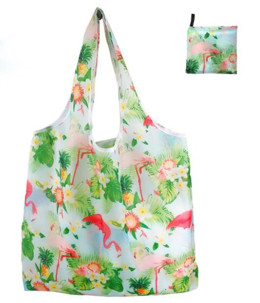 Eco-Friendly Floral Reusable Tote Bag