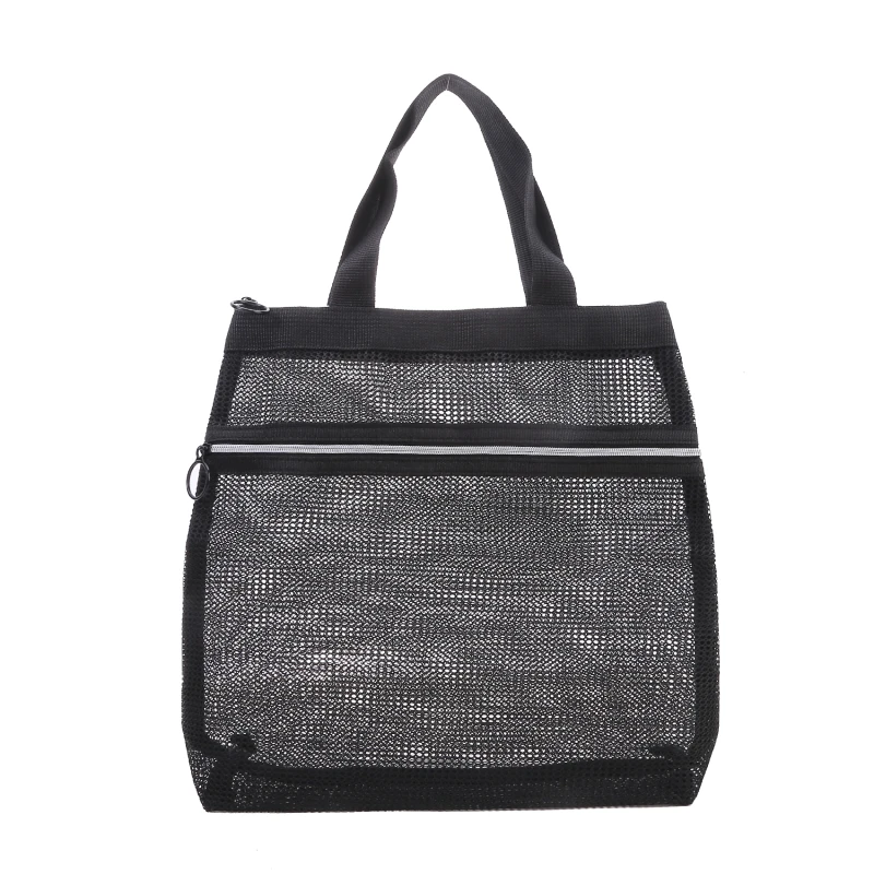 1pc/set Mesh Makeup Toiletry Storage Handbags Portable Travel Washing Body Shower Tools Cosmetic Organizer Pouch Double Zipper 3
