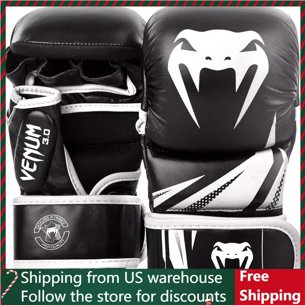 

Challenger 3.0 MMA and BoxingSparring Gloves - Medium - Black/White Free Shipping Boxing Equipment Sportswear Accessories Sports