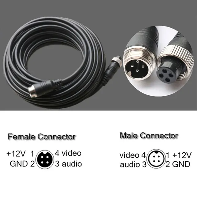 Aiuca Cavo di Prolunga RGB a 4 Pin, Cavo di Prolunga LED (20 /65,6