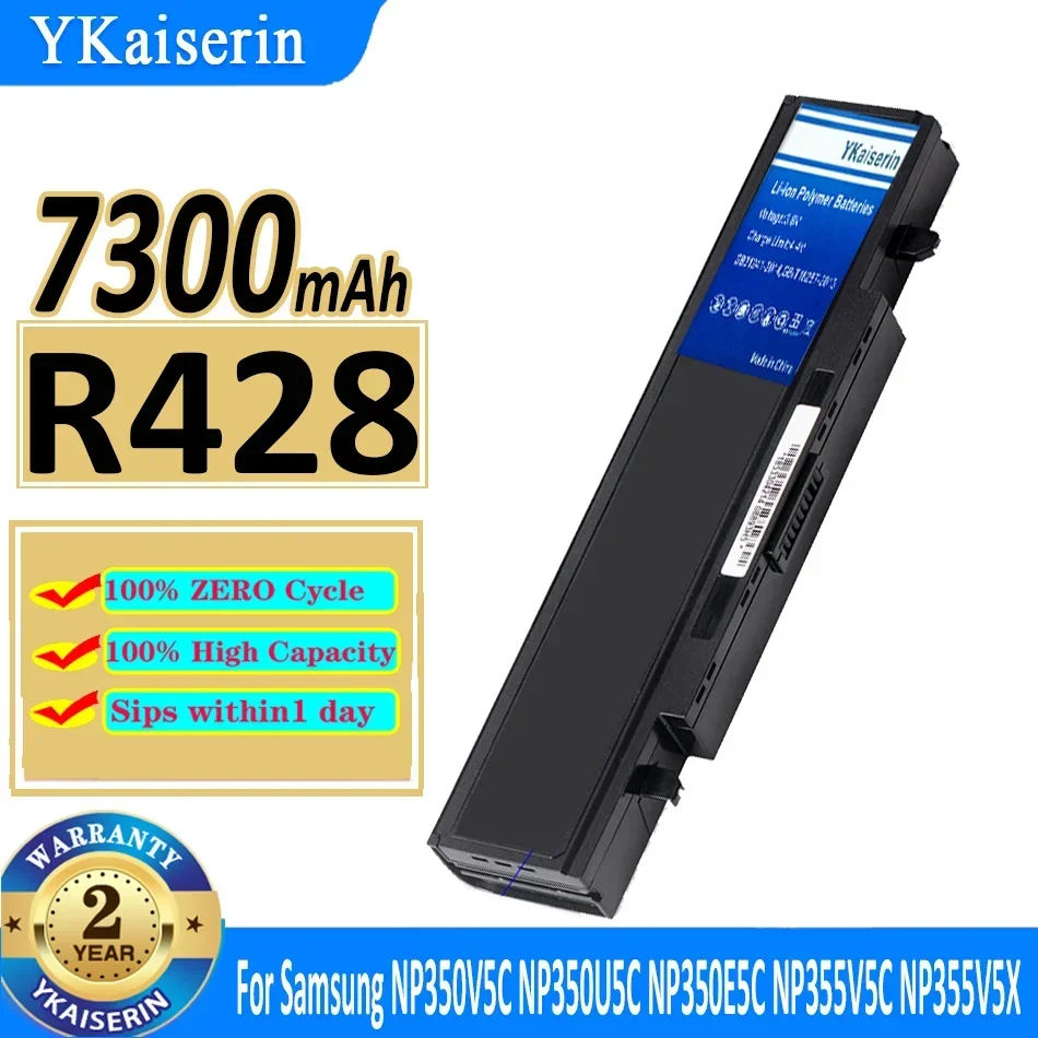 

YKaiserin Battery for Samsung NP300E5V NP305E5A NP300V5A NP350V5C NP350U5C NP300E5A NP300E5C NP350E5C NP355V5C NP355V5X