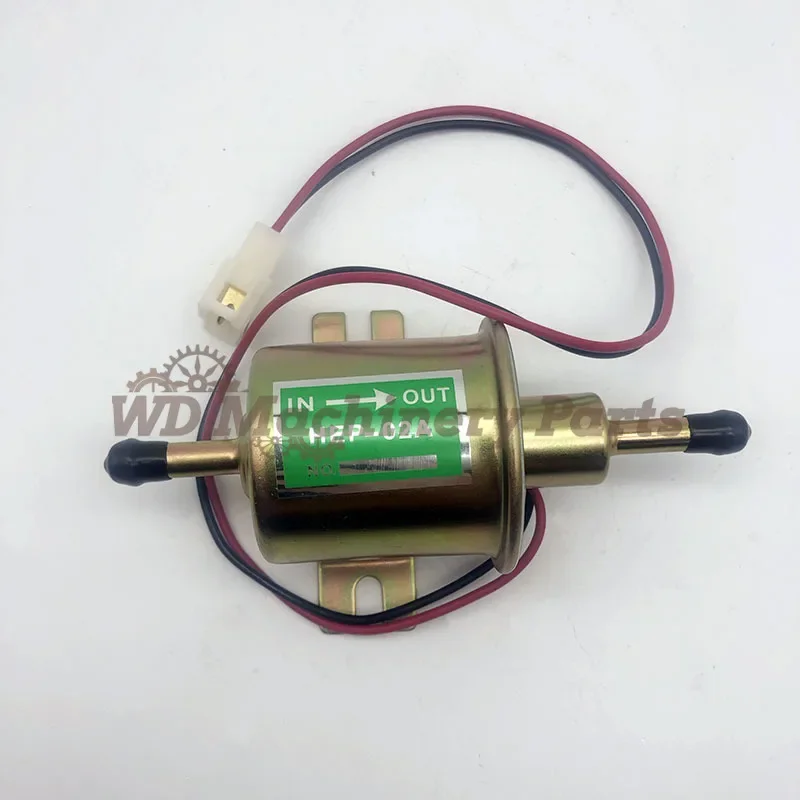 

High Quality Low Pressure Universal Diesel Petrol Gasoline Electric Fuel Pump HEP-02A 12V For Car Motorcycle ATV Fuel Pump