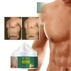 TRSTAY GYNECOMASTIA TIGHTENING GINGER CREAM ingredients: Ginger, Squaiane.Wich Hazel, Xanthan Gum,Citrus Adid, etc. 1
