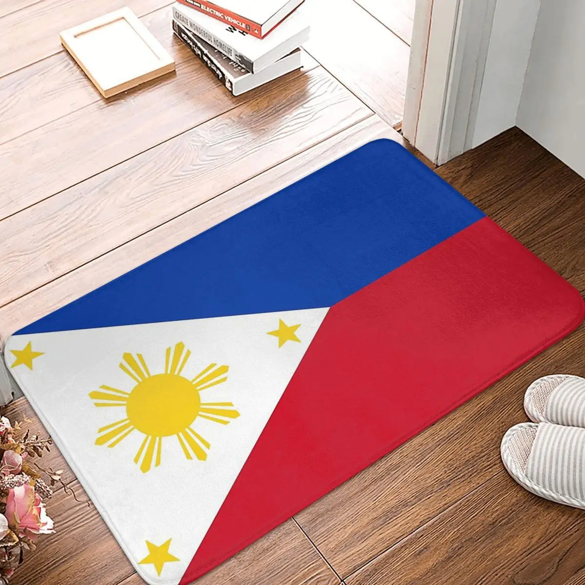 NationalFlagBedroomMatPhilippinesFilipinoStickerPosterDoormat